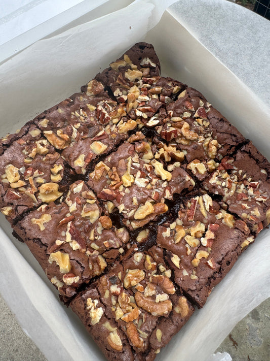 Brownie Slab w/ nuts